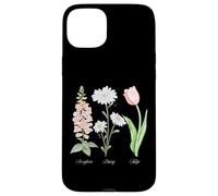 Foxglove Daisy Tulip - Vintage Floral Bloom for Nature Lover Carcasa para iPhone 15 Plus