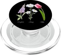 Foxglove Daisy Tulip - Vintage Floral Bloom for Nature Lover PopSockets PopGrip para MagSafe