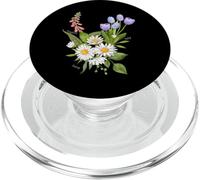 Foxglove Daisy Tulip - Vintage Floral Bloom for Nature Lover PopSockets PopGrip para MagSafe