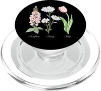 Foxglove Daisy Tulip - Vintage Floral Bloom for Nature Lover PopSockets PopGrip para MagSafe