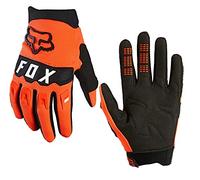 FoxGloves Fox Dirtpaw - Guantes de ciclismo para bicicleta MTB/MX Cross (naranja neón, S = pequeño)