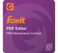 Foxit PDF Editor PRO Maintenance Contract 1 Año 1 - 9 Usuario(s)
