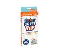 FoxMind 3100248 Crazy Cubes Flip - Puzzle de Dados para niños a Partir de 7 años, Juego Familiar