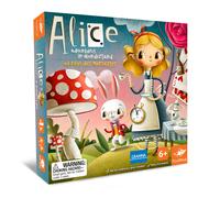 FoxMind Games: Las aventuras de Alicia en el pas de las maravillas - Granna Juego de mesa de cuento de hadas Carrera para convertirse en la camp