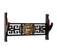 FOXSMZZ Criaturas legendarias Espada Soporte de pared Espada Acolchado Terciopelo Exhibición Soporte Acolchado Katana (1-Tier)