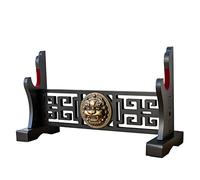 FOXSMZZ Soporte para espada con tapete de terciopelo japonés Katana soporte para sable Samurai expositor para todas las espadas tanto (Kylin-1)