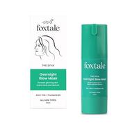 Foxtale The Diva Over Night Glow Mask | with 4% Glycolic Acid & 3% Lactic Acid | 30 Second Facial for Salon like Brightening | Clear, Smooth & Soft Skin | Men & Women-30ml