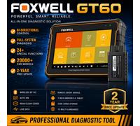 Foxwell GT60 OBD2 Escáner automotriz 24+ Reinicio ABS SAS TPMS Reinicio ODB 2 OBD2 Escáner Bluetooth Herramienta de diagnóstico de todos los sistemas GT60