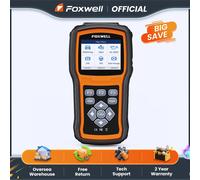 FOXWELL NT630 Plus OBD2 escáner automotriz motor ABS SRS EPB aceite SAS lector de código de carton box