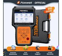 FOXWELL NT650 Elite OBD2 escáner automotriz SAS A/F aceite EPB BRT TPS 26 + reinicio herramienta de NT650 ELITE