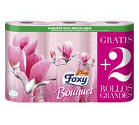 Foxy Bouquet Papel Higiénico Color & Perfume 3 Capas 6 Rollos