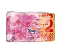 Foxy Bouquet Papel Higiénico Color & Perfume 3 Capas 6 Rollos