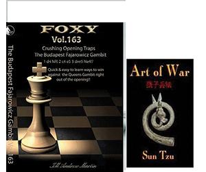 Foxy Chess Openings, Vol. 163: The Budapest Fajarowicz Gambit - Chess DVD and "Art of War" Ebook