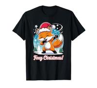 Foxy Christmas Dancing Fox, Navidad, Navidad, Lindo Camiseta