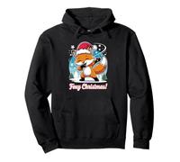 Foxy Christmas Dancing Fox, Navidad, Navidad, Lindo Sudadera con Capucha