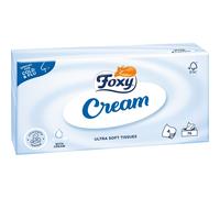 Foxy Pañuelos Faciales Cream Pieles Sensibles 75 uds