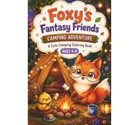 Foxy’s Fantasy Friends: Camping Adventure: A Cute Camping Coloring Book for Kids Ages 4-8