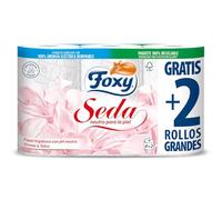 Foxy Seda Papel Higiénico con pH Neutro - 6 Rollos