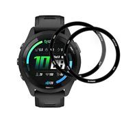 FOXZKISS Protector de pantalla para Garmin Forerunner 265 para Garmin Forerunner 265 de cristal blindado, protector de pantalla de cristal blindado para Garmin Forerunner 265, dureza 9H, protector de