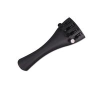 Foyarinal Cordal de violín de tamaño completo 4/4, material de fibra de carbono, se adapta a piezas de repuesto de violín 4/4 y luthiers de bricolaje, tuerca negra