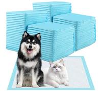 Foymlon 100 Piezas Empapadores Perros, 60x60 cm Resguardos para Cães, Puppy Pads Está Diseñada en 6 Capas y Puede Secar Rápidamente la Superficie, Adecuada para Conejos, Cobayas y Gatos (m)