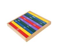FOYTOKI 1 Pieza Bloques para Educación Preescolar Juguete Montessori para Desarrollo Cognitivo y Coordinación para Matemáticas Básicas