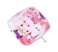 FOYTOKI 1 Pieza Bolsa de Almacenamiento Portátil para Compresas Sanitarias y Accesorios Neceser Multifuncional para Mujeres para Uso Diario de Duradero