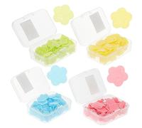 FOYTOKI 10 Piezas Lámina De Jabón Desechable De Jabón De Manos Mini Escamas Para Viajes Fácil De Usar