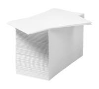 FOYTOKI 100 piezas Servilletas Desechables Blancas Gruesas Unidades Toallas de Papel Decorativas para Baño Fiestas Cumpleaños Bodas Ambiente Íntimo