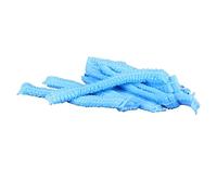 FOYTOKI 100piezas Gorros Desechables No Tejidos Para Cabello Protección Alimentos y Maquillaje Uso Hospitales y Laboratorios Color Azul