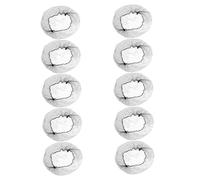 FOYTOKI 100piezas Redecillas De Nylon Invisibles Para Cabello Malla Elástica Transpirable Accesorios De Para Mujeres Para Estilistas Enfermeras y Bailarinas