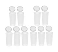 FOYTOKI 10Piezas Funda Transparente de Maquillaje Protección el Polvo Herramientas de Maquillaje Estuche Organizador de Cepillos Material Duradero