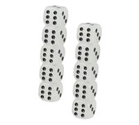 FOYTOKI 12 Piezas Dados Luminosos para Dados de Accesorios para Fiestas y Matemáticas para Entretenimiento