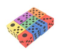 FOYTOKI 12piezas Dados De Espuma Eva Unidades para para Actividades Recreativas Aprendizaje