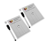 FOYTOKI 2 Juegos Accesorio Portátil y Ligero para Voleibol con Marcador Borrable, Adecuado para Entrenadores en Partidos Oficiales y Gestión de Juegos