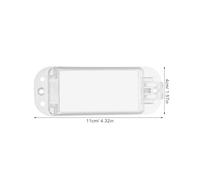 FOYTOKI 2 Piezas De Cubierta Protectora Para Interruptor De Pared Cubierta De Seguridad Para Interruptor Para De Corriente Protector