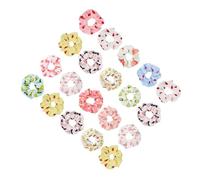 FOYTOKI 20 Coleteros Elásticos Pelo Estampado de Frutas, Bandas para Cabello de Mujer y Niña, Soporte para Coleta, Accesorios Duraderos para Uso Diario y Fiestas Estilo Varios estilos