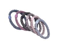 FOYTOKI 20 Piezas Goma Elástica Trenzada Pelo Coleteros Elásticos De Cuerda Para Mujer y Niña Gomas Del Pelo Para Cinturón De Cintas Para Fiesta y Diario