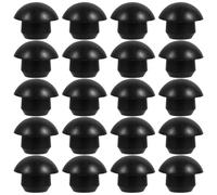 FOYTOKI 20 Tapones de Goma Negros para Llenado Hidráulico de Gato de Suelo, Enchufe Tipo Jack Fácil de Usar y Resistente al Envejecimiento para Reparación