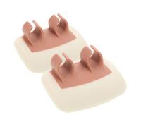 FOYTOKI 2piezas Archivo De Pies y Removedor De Vello Dual Función Vidrio Nano Exfoliador De Pies Para Uso Casa Herramienta Práctica Para Eliminar Piel Muerta