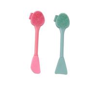 FOYTOKI 2piezas Cepillo Facial Limpiador Multifunción Silicona Duradera Adecuado Para Depuración Facial
