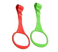 FOYTOKI 2piezas Juguetes Para Corral Manijas Para Corral Anillos De Tiro Accesorios Para Anillo De Aprendizaje Anillas Parque Soporte Para