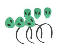 FOYTOKI 3 Piezas Diademas Alienígenas Divertidas Adultos de Accesorios de Fiestas de Halloween y Temáticas Decoraciones Únicas Multitud