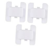 FOYTOKI 3piezas Bloqueo De Dedos Anti- Cerradura De Seguridad Autoadhesiva Para Refrigerador Gabinete y Cajón Cerraduras Adhesivas Para Puertas y Gabinetes