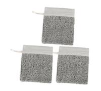 FOYTOKI 3piezas Bolsas Exfoliantes Para Jabón Unidades Jabonera De Baño Bolsa De Viaje