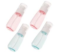 FOYTOKI 4 Piezas Botella de Viaje para Cosméticos de Contenedores de Viaje para Champú y Loción Botella Vacía Separada para Uso Color Aleatorio