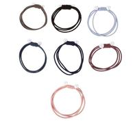 FOYTOKI 40 Piezas Anillos Cabello Mujeres Gomas Pelo Elásticas para Coletas Semirecogidos y Moños Fijación Firme Marcas