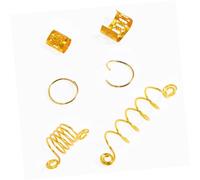FOYTOKI 60 Uds Gancho De Ganchillo Para Rastas Decoración Para El Cabello Accesorios Para El Cabello Anillos Trenzados Anillo Para Rastas