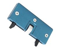 FOYTOKI Abridor de Cajas de Relojes Ajustable en Acero Cromo-Vanadio Azul para Reparación y Apertura de Tapas en Servicio de Mantenimiento de Relojes