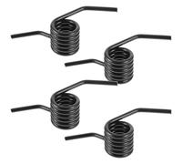 FOYTOKI Accesorio Resorte de Manija para Gato Hidráulico 3 Toneladas Horizontal 4 Piezas Acero Reforzado Adecuado para Taller Mecánico